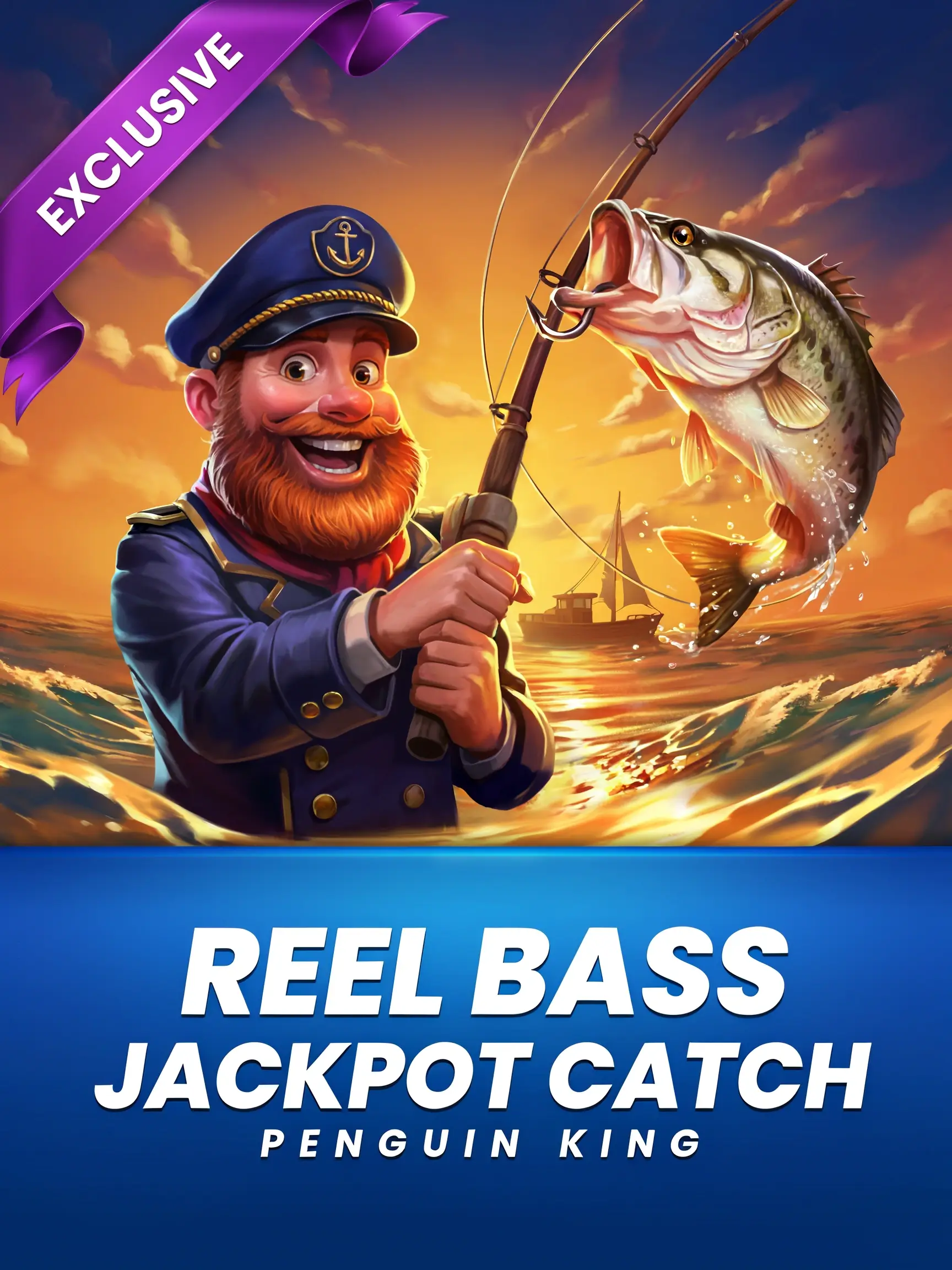 Reel art from the Reel Bass Jackpot Catch pokie