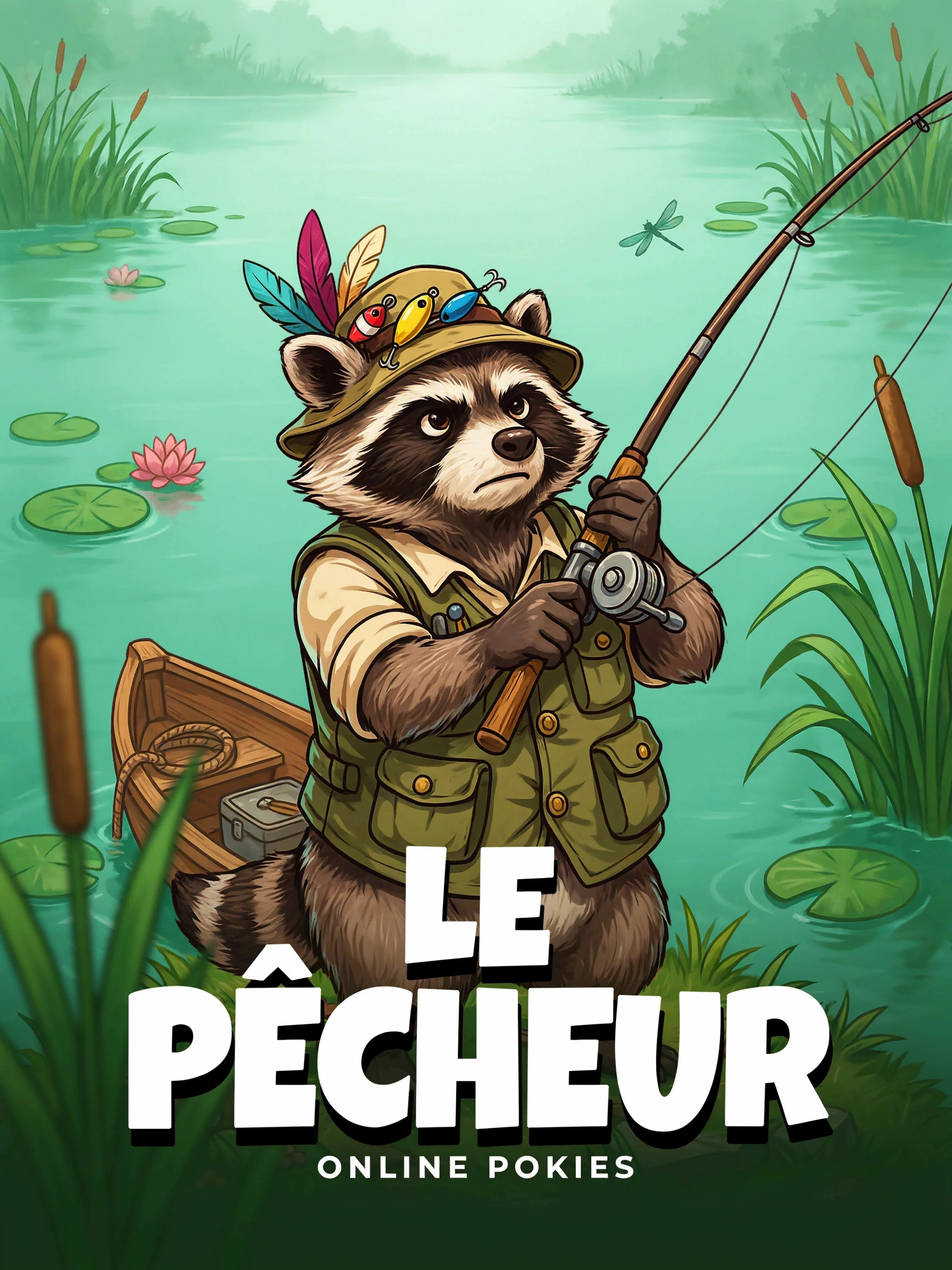 Screenshot of the Le Fisherman pokie