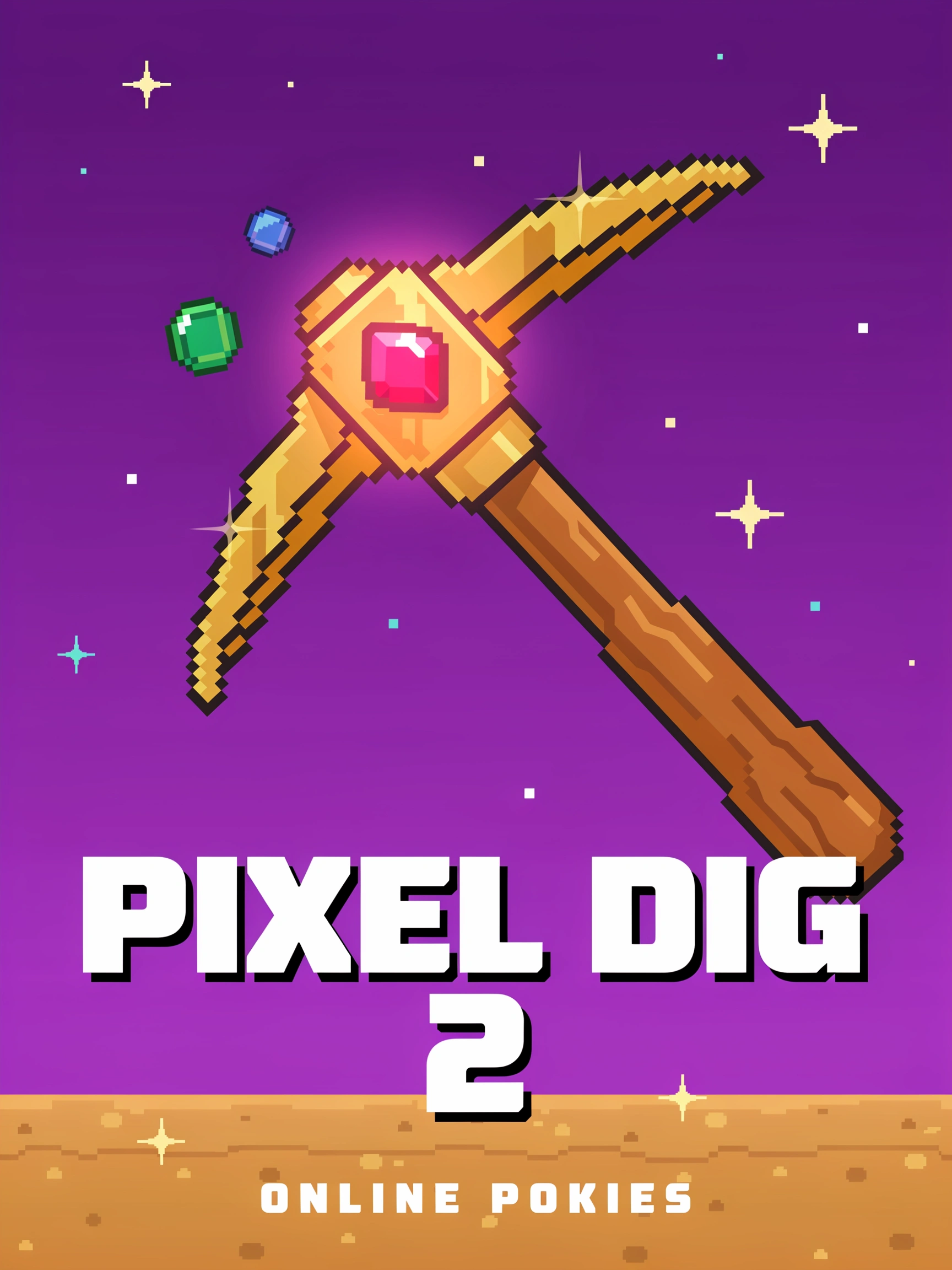 In-game art from the Mine Drop 2 pokie