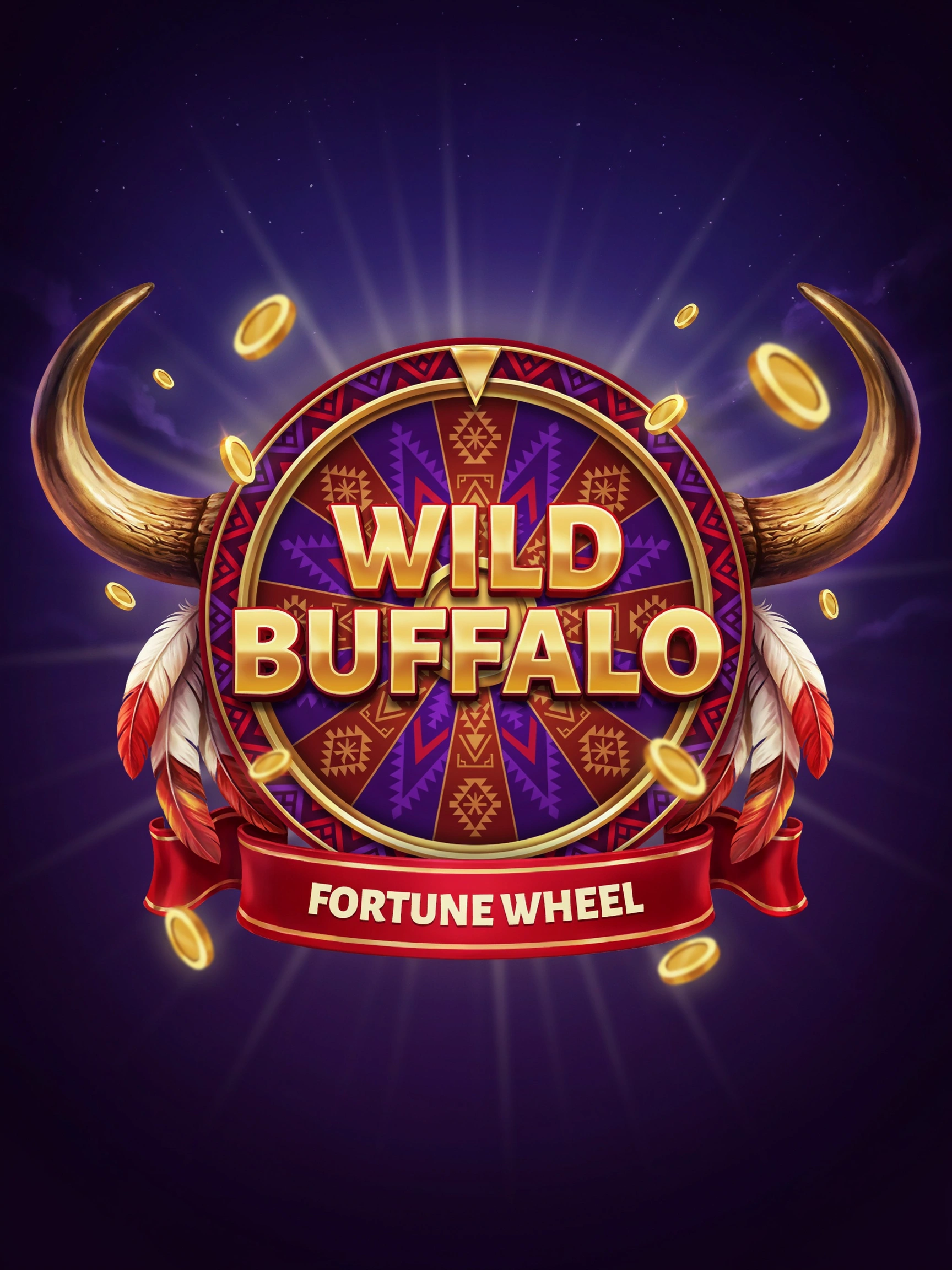 Artwork from the Wild Buffalo Fortune Wheel pokie